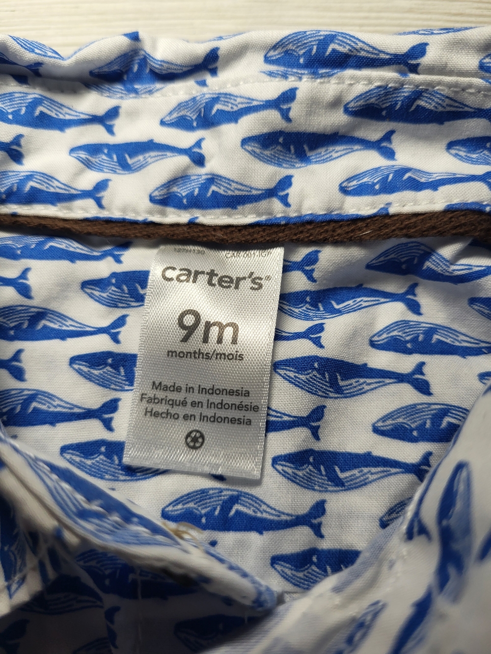 Infant Boy's Nautical Shirt Set Sailboat Whales Cotton Preppy Summer Baby. - Picture 3 of 9